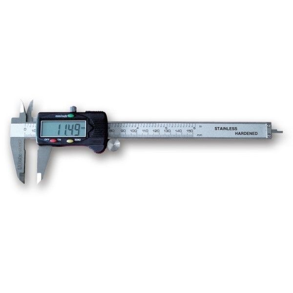 Digital vernier, hardened stainless steel 