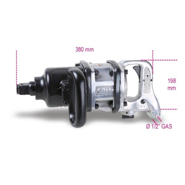 Reversible impact wrench