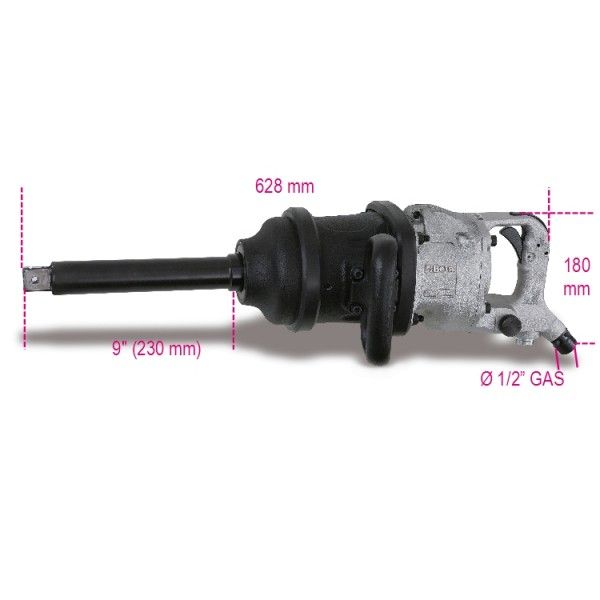 Reversible impact wrench