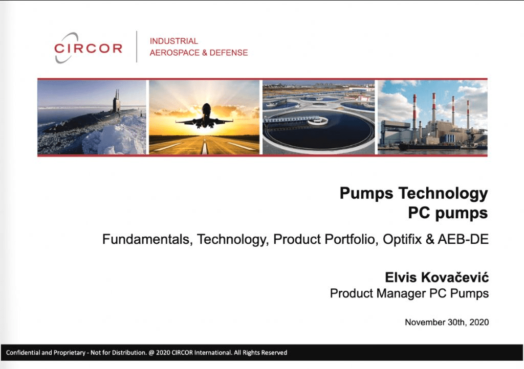 Pumps Technology - PC Pumps