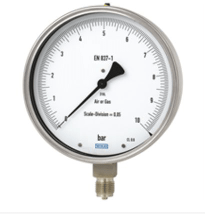 Test gauge, stainless steel Models 332.50, 333.50