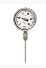 Gas-actuated thermometer