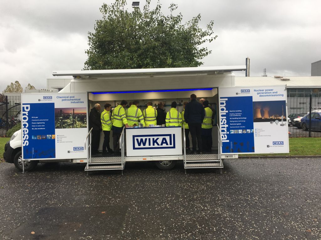 Wika's Demo Van first visit to NI