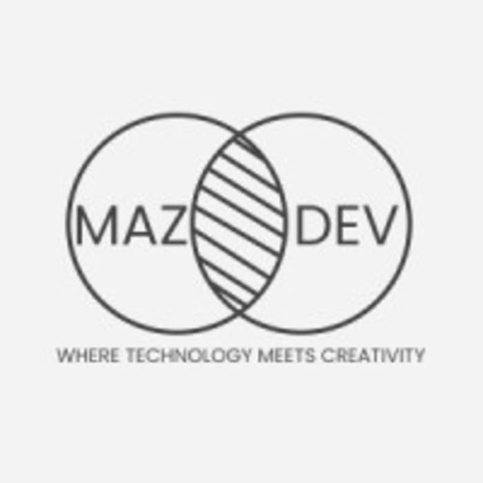 MAZ-DEV, where Houssem worked as a full-stack and AI developer