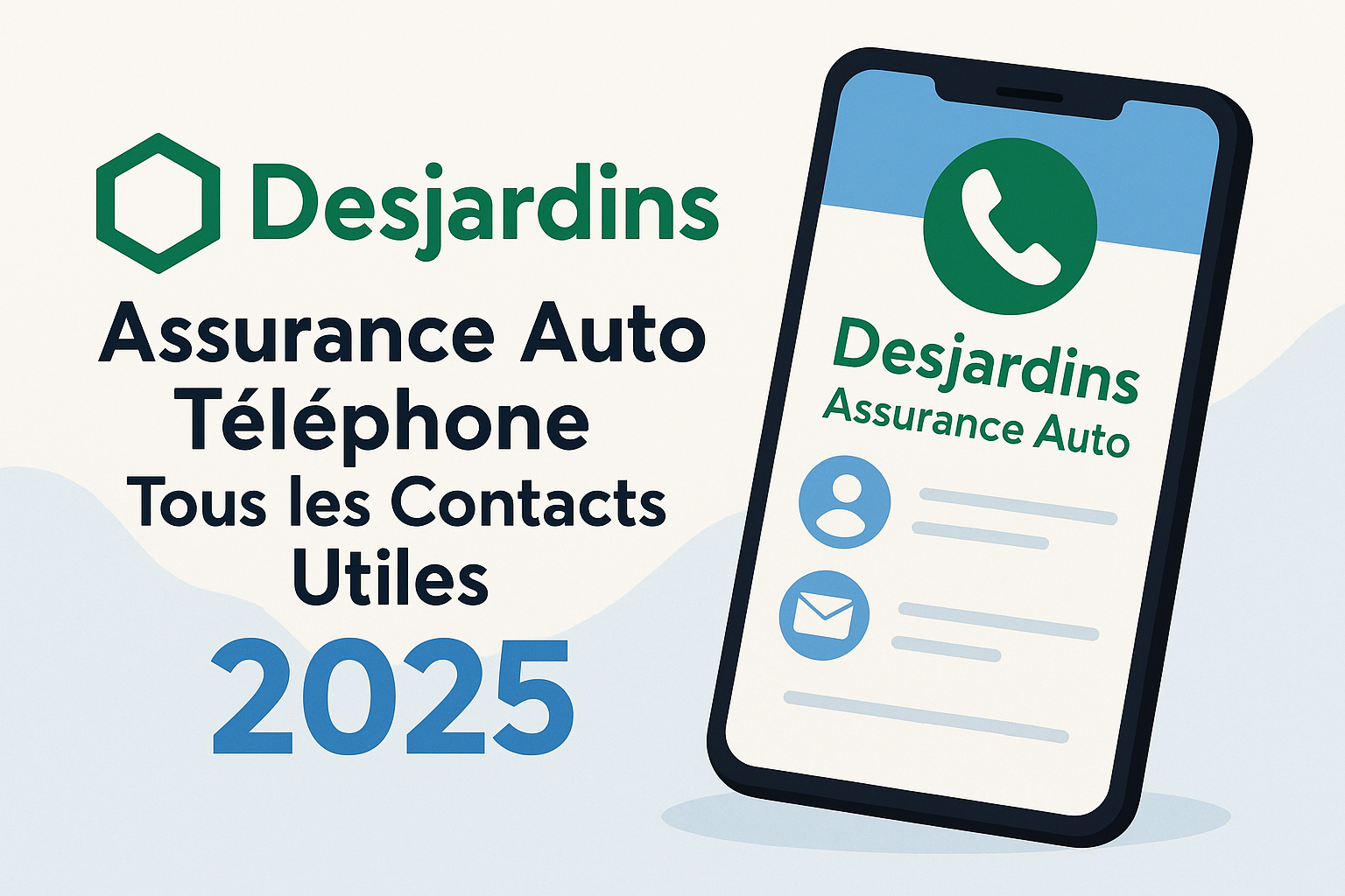 Service client Desjardins Assurance Auto