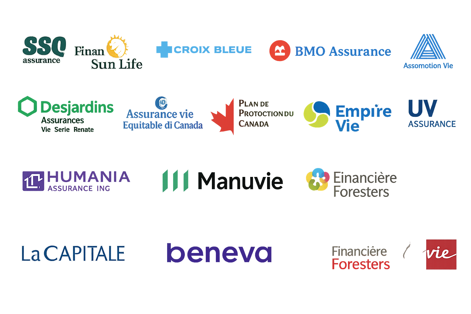 Nos partenaires assureurs