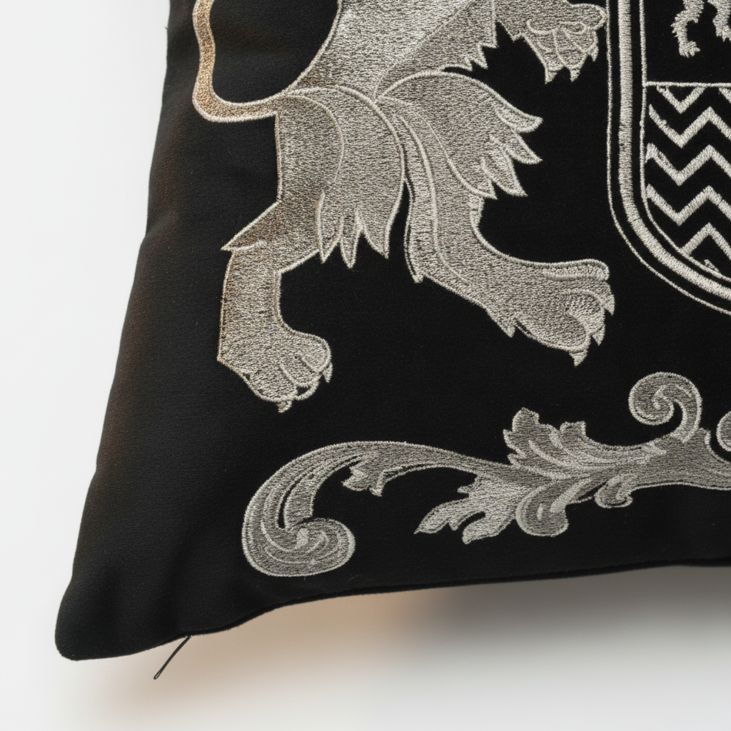 Living Room Decor Ideas: The Case for Black Velvet detail