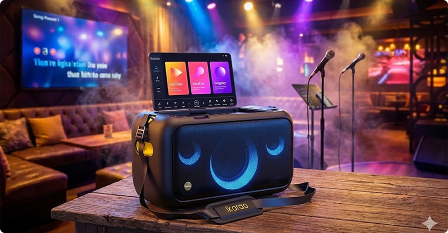 Break X1 em um bar de karaokê