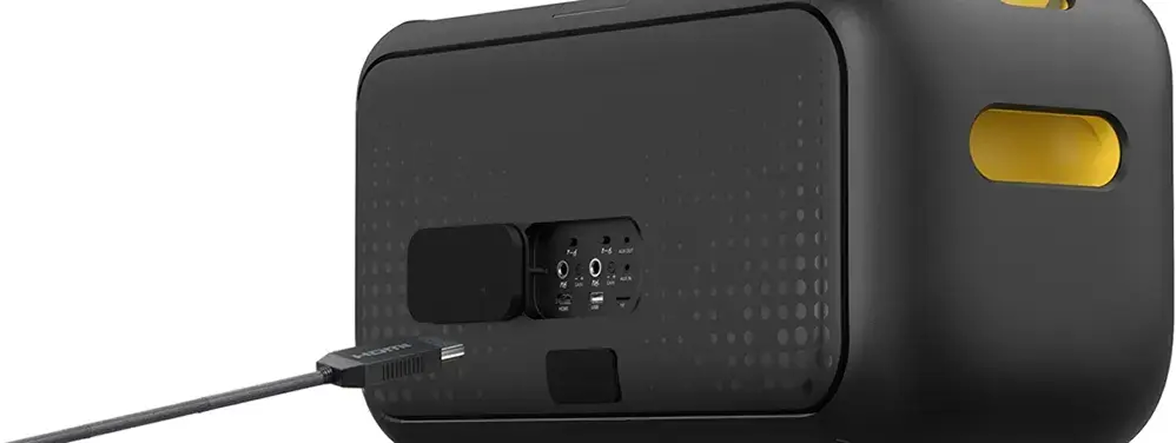 Conexões traseiras do Break X1