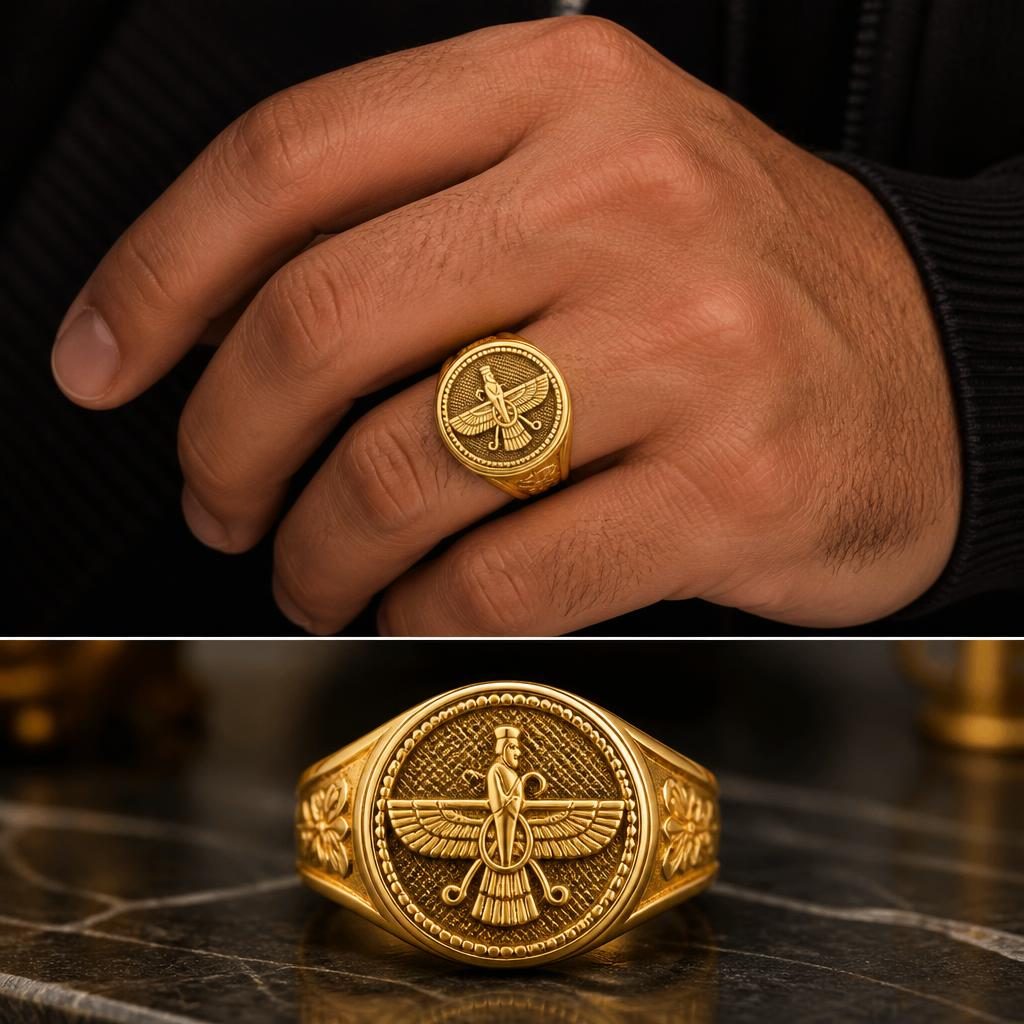 Yellow Gold Diamond Ring - Direction 1 custom jewelry design direction