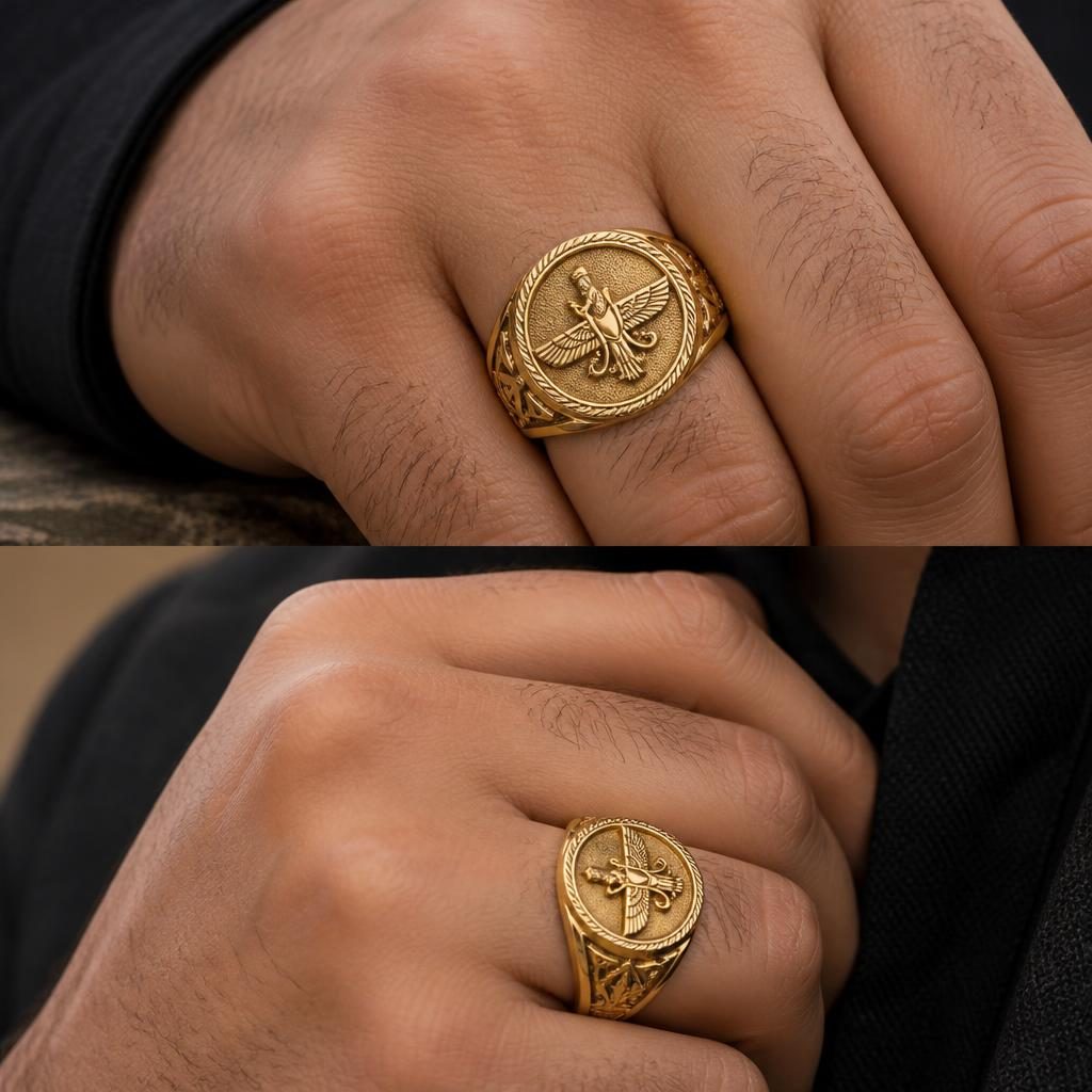 Yellow Gold Diamond Ring - Second Direction jewelry design direction