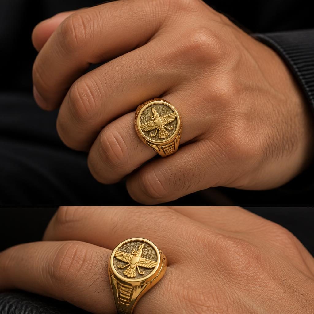 Yellow Gold Diamond Ring - Direction 1 jewelry design direction