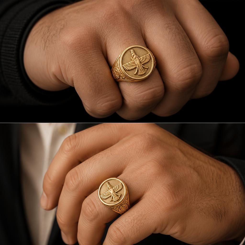 Yellow Gold Diamond Ring - Second Direction jewelry design direction