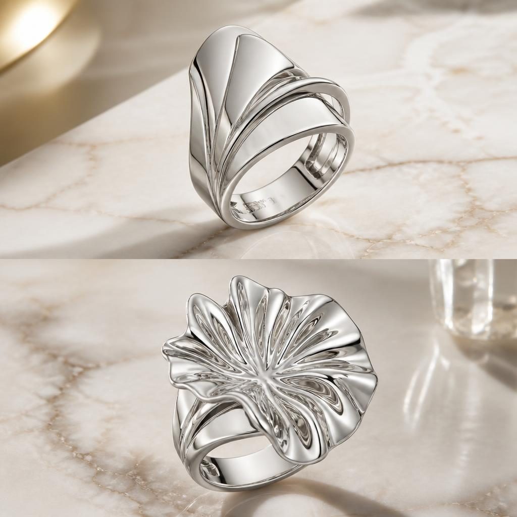White Gold Ring - Direction 1 custom jewelry design direction