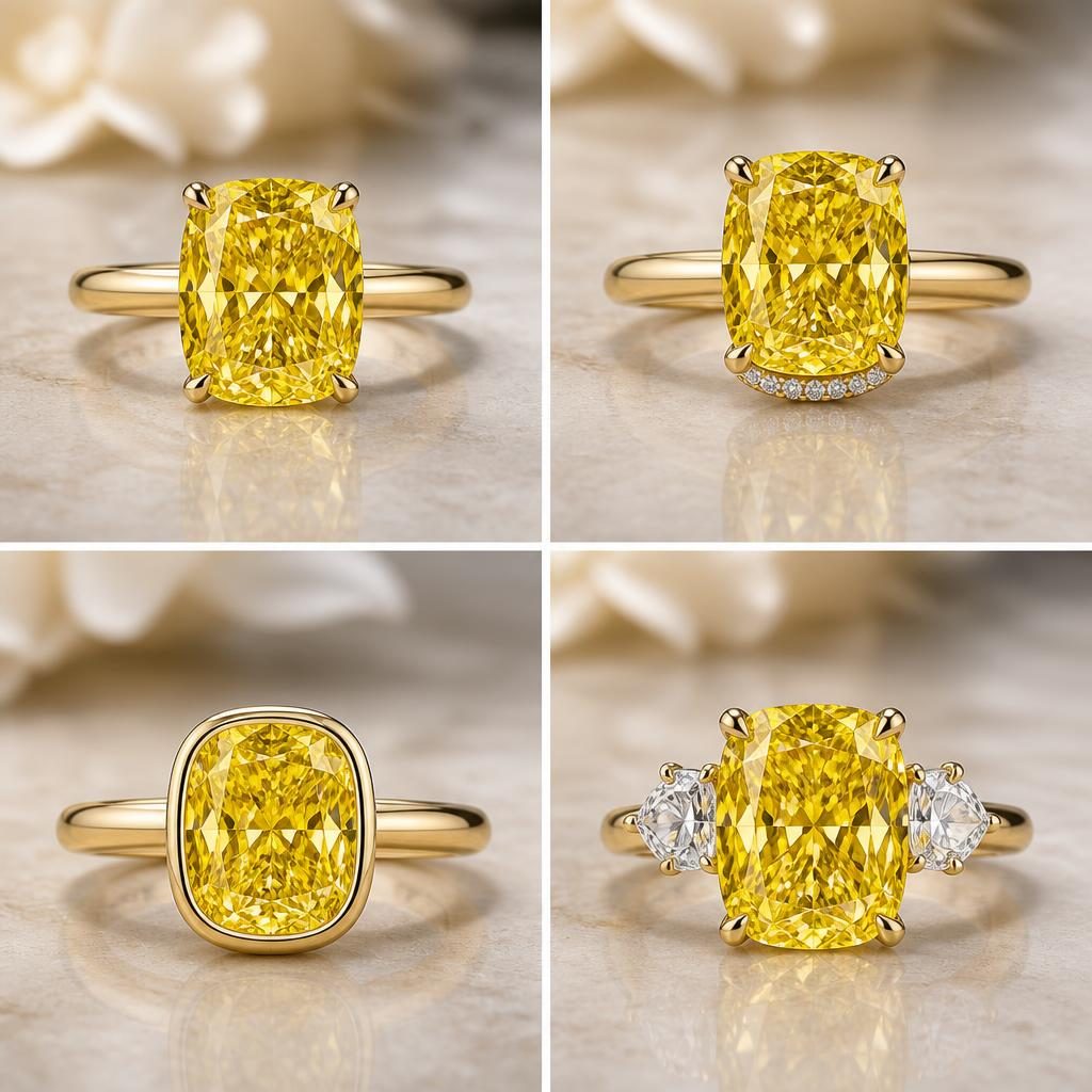 Cushion Ring - Third Direction jewelry design direction