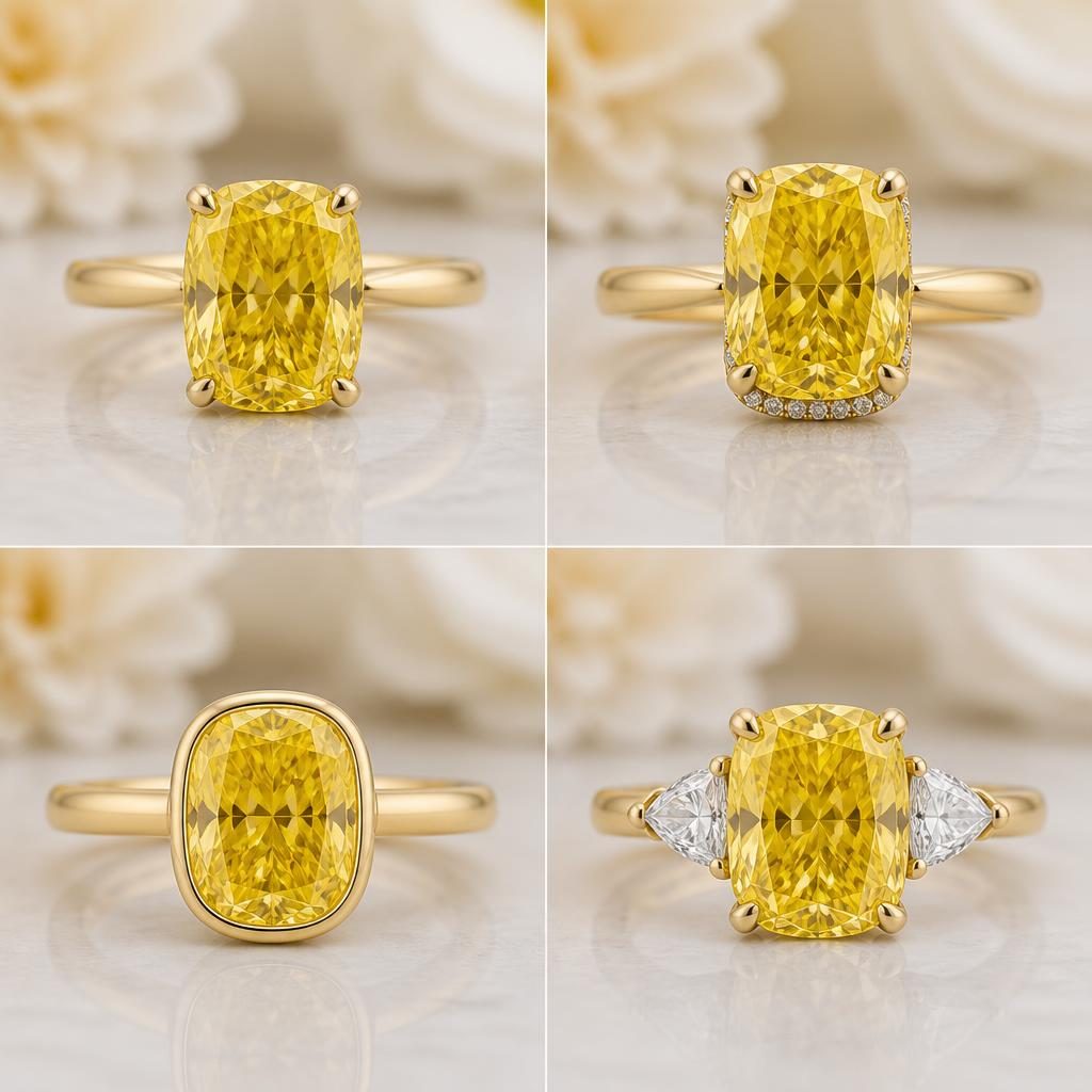 Cushion Ring - Direction 1 jewelry design direction
