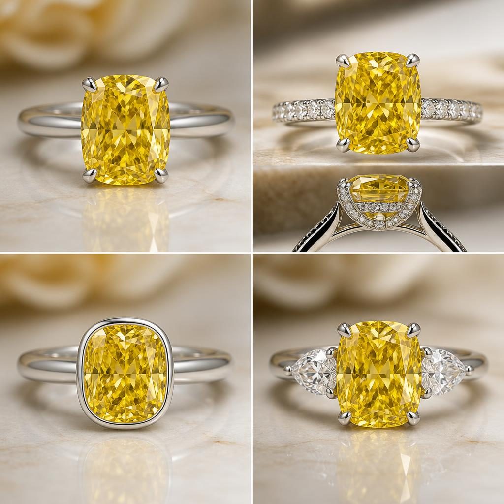 Cushion Ring - Fourth Direction jewelry design direction