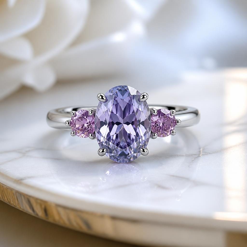 Diamond Oval Ring - Direction 1 custom jewelry design direction