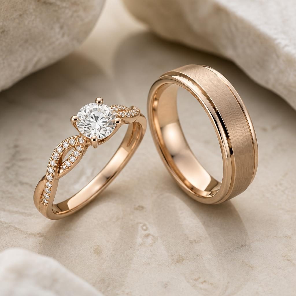 Modern Platinum Ring - Direction 1 jewelry design direction