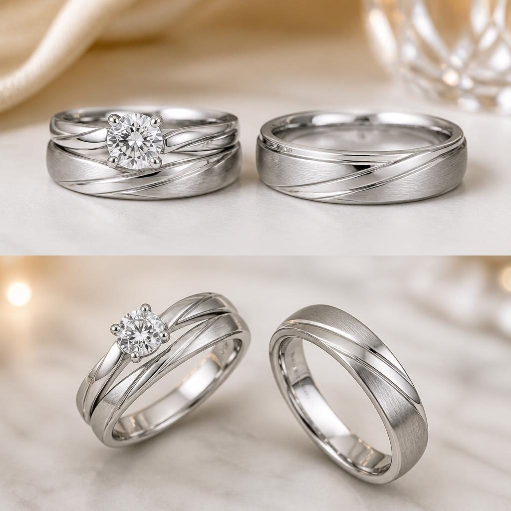 Modern Platinum Ring - Second Direction jewelry design direction