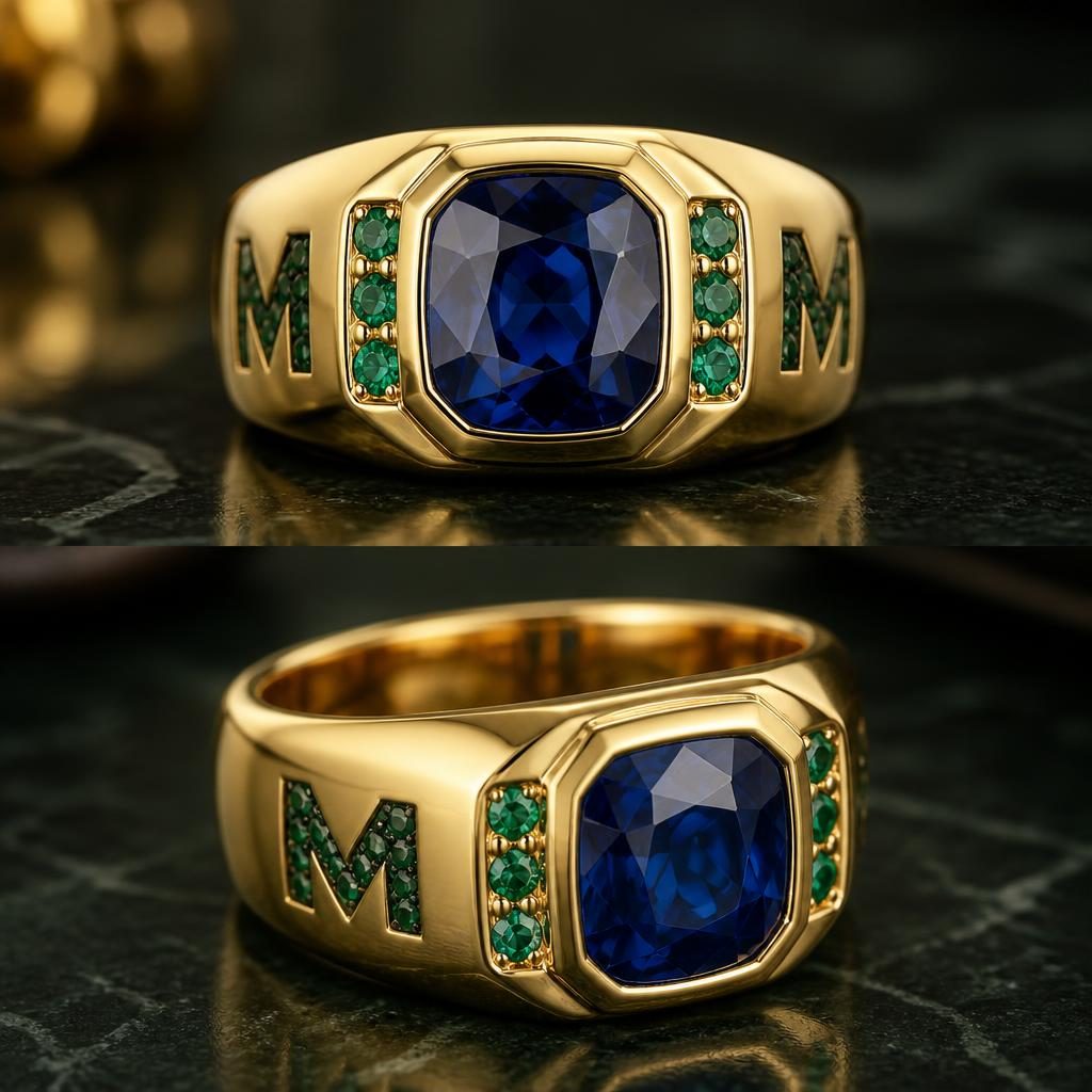 Sapphire Ring custom jewelry design