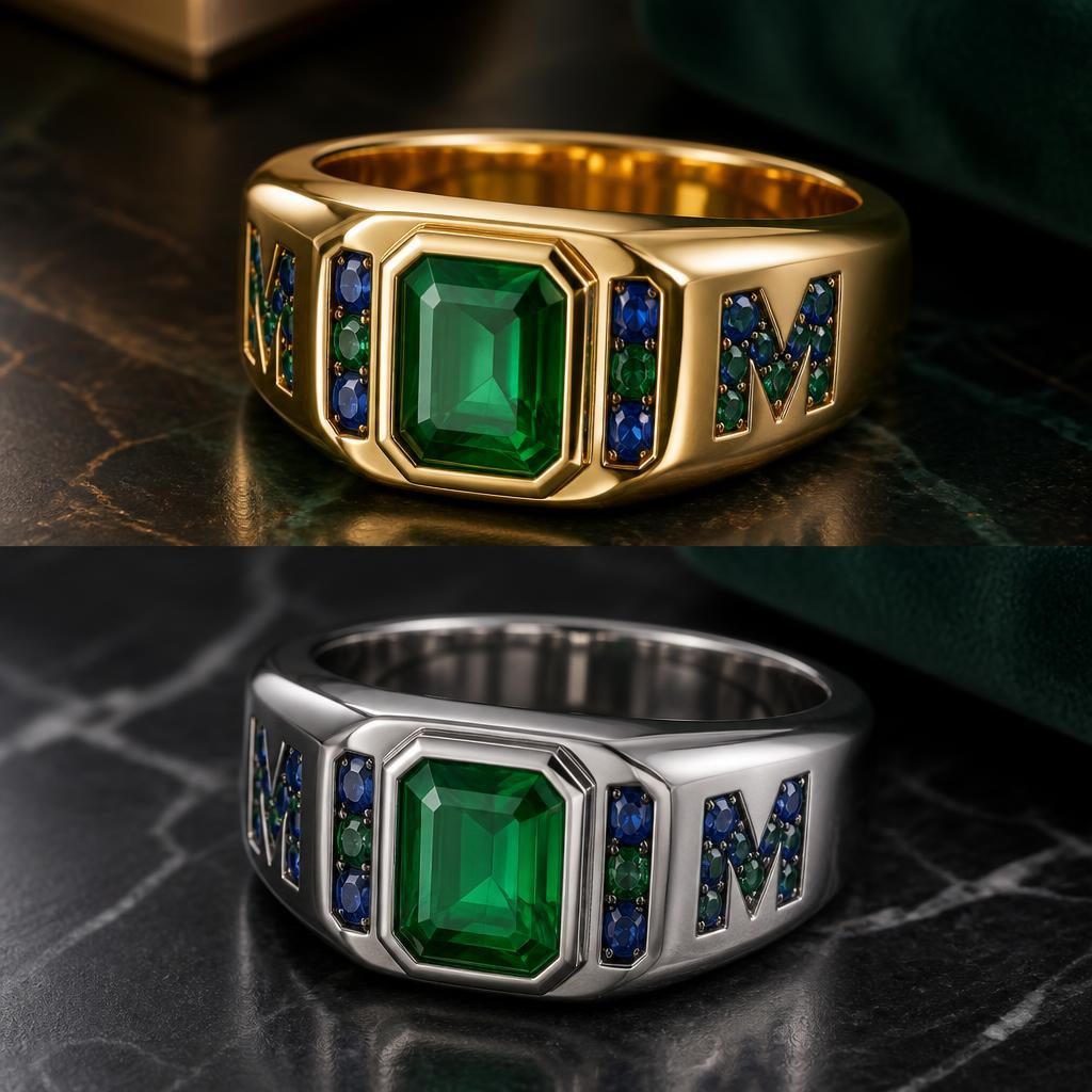 Emerald Ring jewelry design
