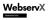 WebservX logo