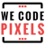 WeCodePixels logo