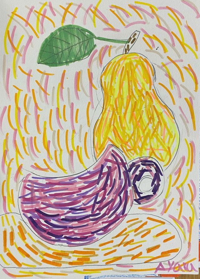 Van Gogh Style Summer Fruit Vibe