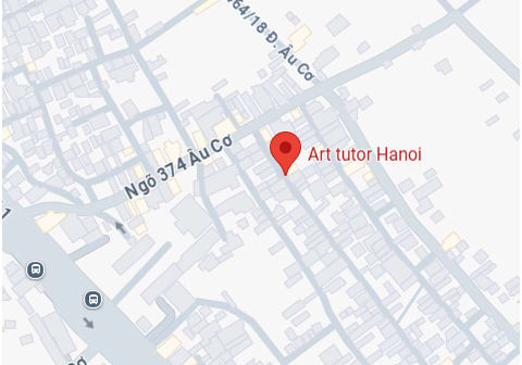 Art Tutor Hanoi studio location — open in Google Maps