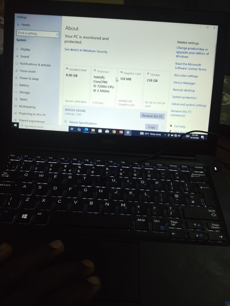 Dell latitude 72452