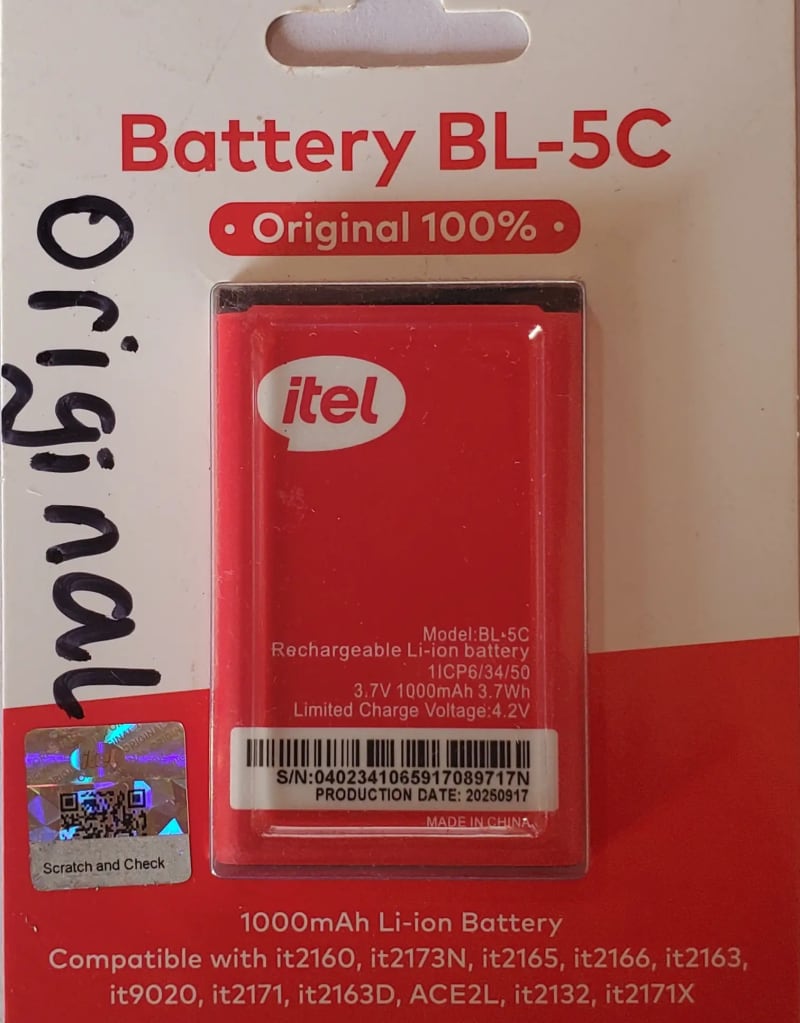 itel battery