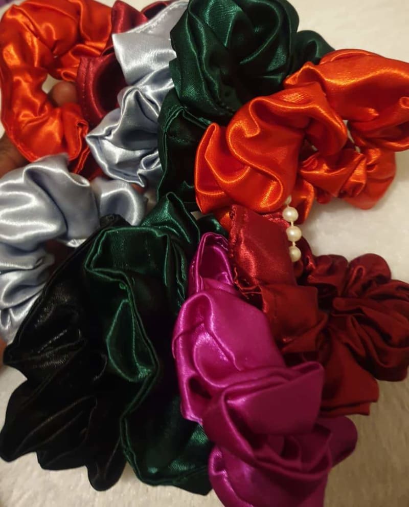 Scrunchies For hair Covering Available in kabale 