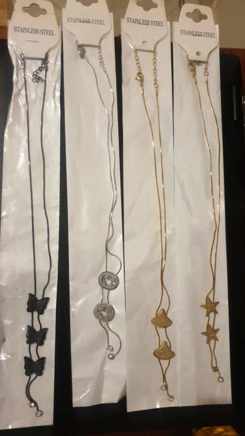 Necklaces at 6000 each available in Kabale 