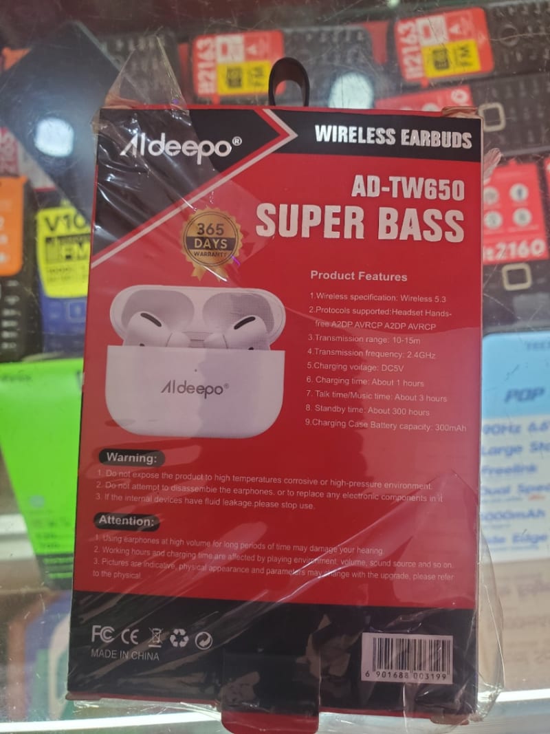 Aldeepo wireless earbuds