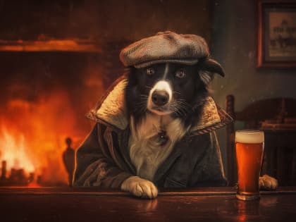 The Gentleman's Fireside Contemplation