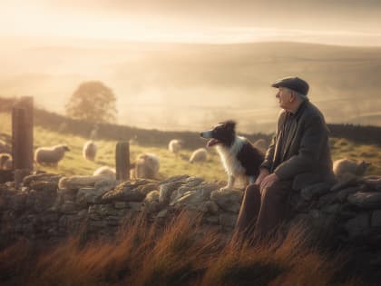 Shepherd's Golden Hour Vigil