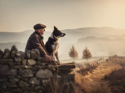 Shepherd's Vigil at Dawn
