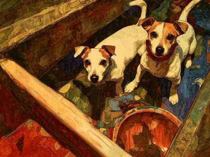 Companions on the Weathered Stairs