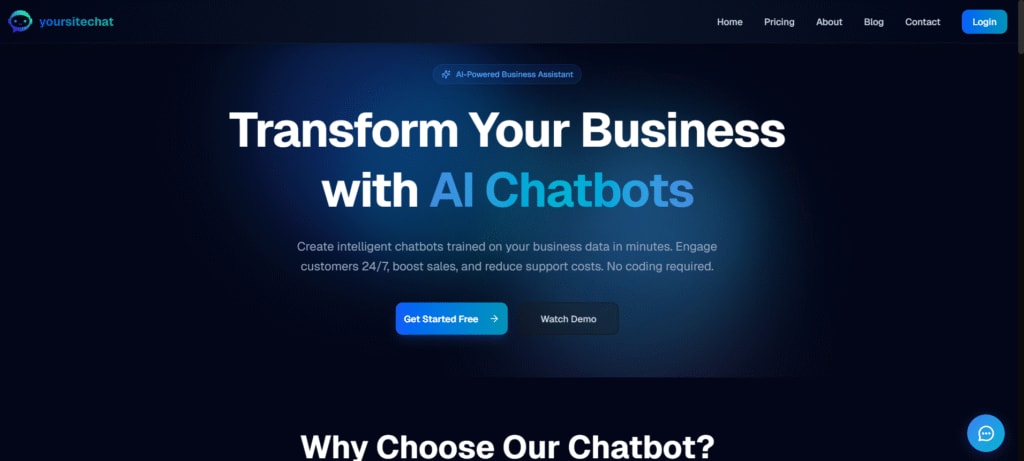 Lead Gen Chatbot for Small Businesses