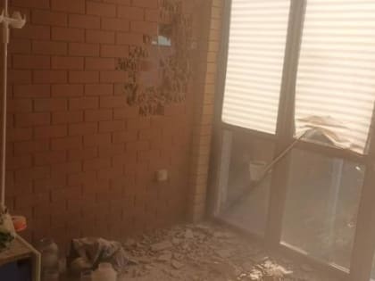 В Белгородской области неразорвавшийся снаряд пробил стену дома