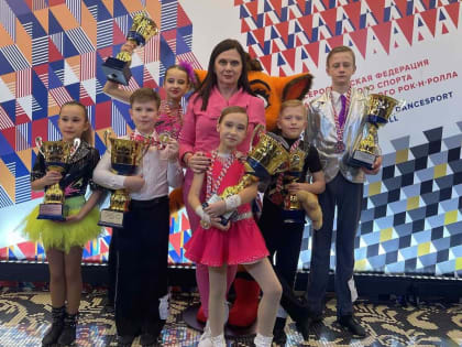 Куряне выиграли три медали на Всероссийском турнире по акробатическому рок-н-роллу