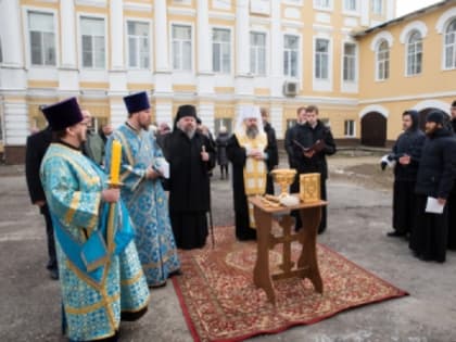 Архипастырь Железногорской епархии принял участие в освящении памятника Александру Невскому в городе Пенза