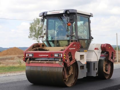 В Курске началось асфальтирование новой дороги в микрорайоне Северный