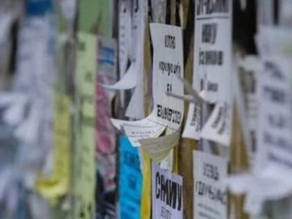 Незаконная расклейка объявлений в городе: меры по информированию рекламодателей