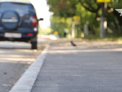 Курские специалисты провели устройство тротуаров четырёх улиц