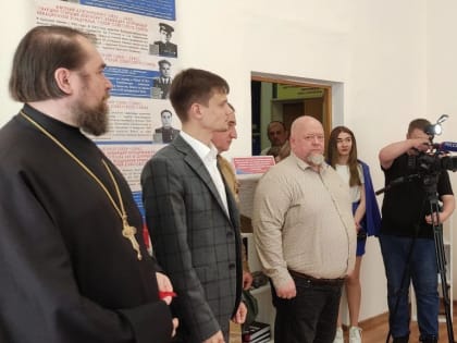 В Центральной городской библиотеке им. Ф.А. Семенова состоялось открытие историко-культурного пространства #Курск-Донбасс_побратимы истории