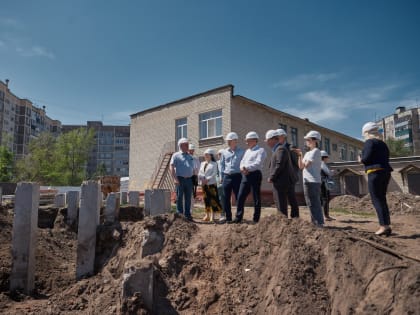 Пристрой к зданию курской школы №45 сдадут в декабре