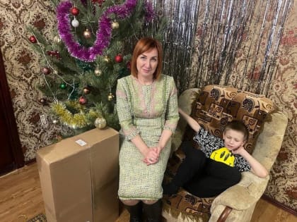 Елена Беседина исполнила мечту юного жителя Курска