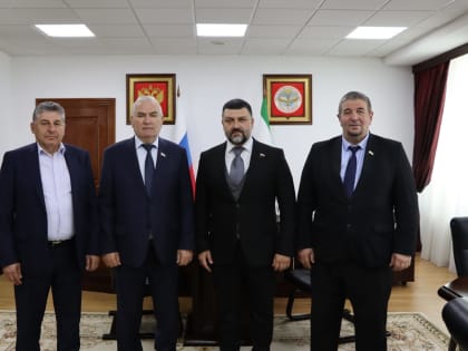 Геннадий Баев обсудил с коллегами из Ингушетии вопросы межпарламентского взаимодействия